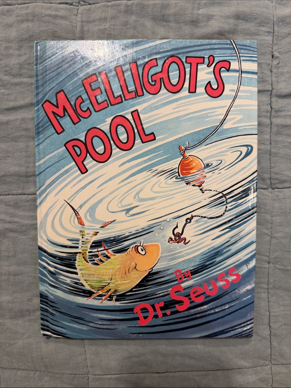 Dr. Seuss McElligot's Pool Book - Blue, Red, Yellow Cover Art